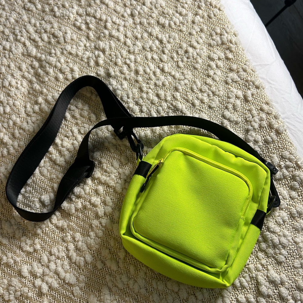 Neon Green Crossbody Bag